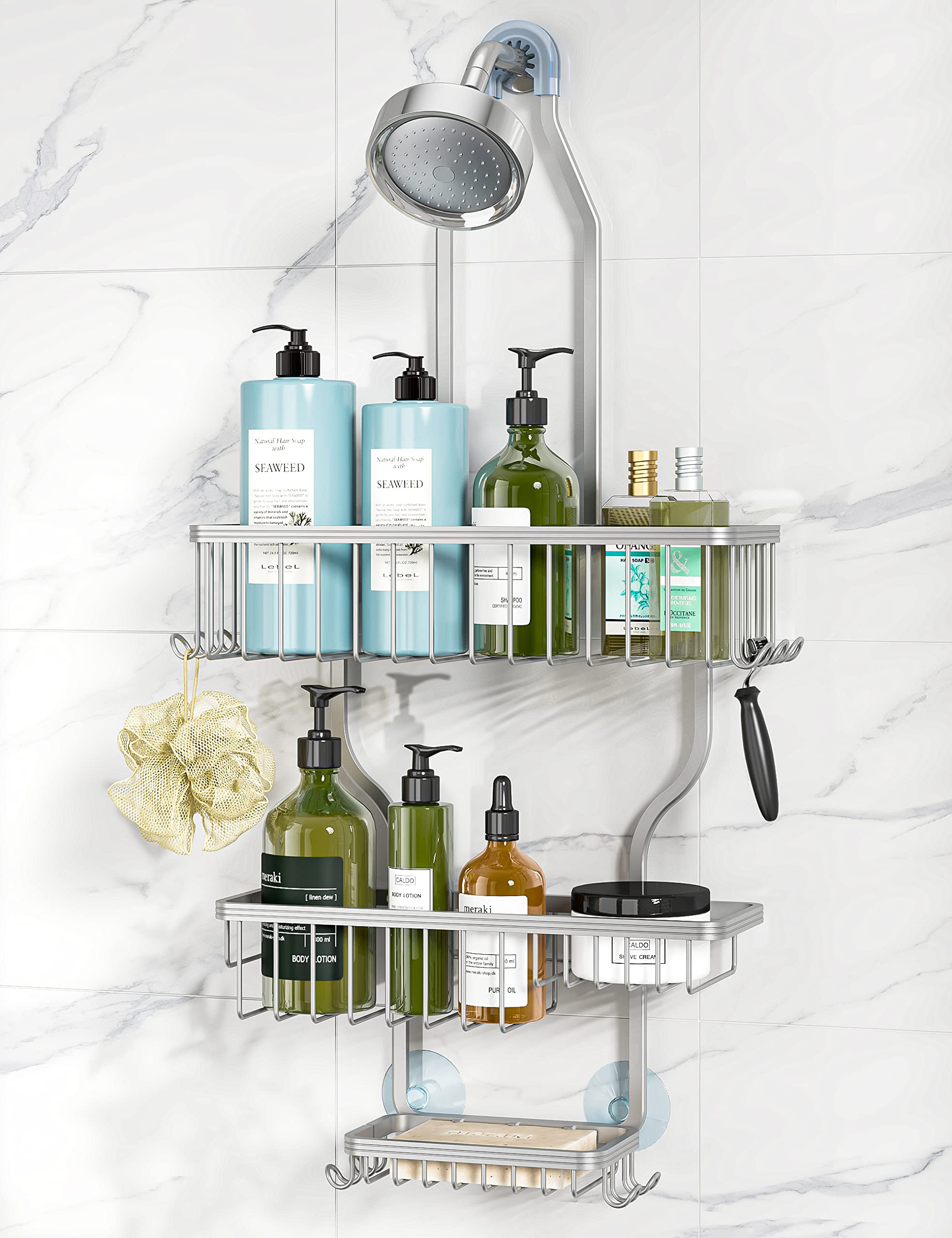 Rebrilliant Liubovia Hanging Shower Caddy Wayfair